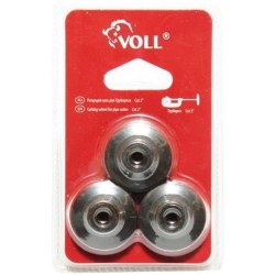 Режущий ролик 2.80013 (сталь) для трубореза V-Cut 2" Voll, 3 шт