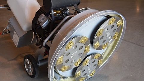 How to use LAVINA 30G-X concrete grinder