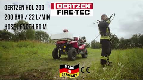 Аппарат высокого давления для пожаротушения OERTZEN FIRE TEC